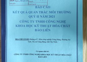 Lập báo cáo giám sát, thực hiện quan trắc môi trường giá rẻ ở Tây Ninh